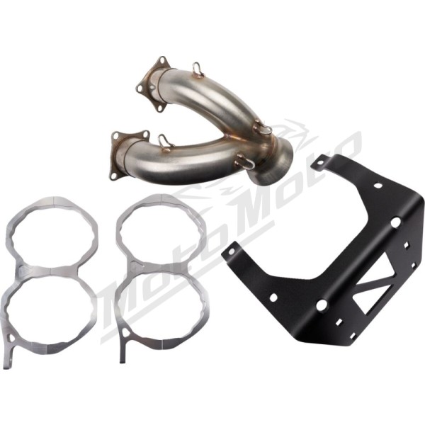 TRINITY RACING Stainless Steel Slip-On Muffler TR-4160S-SS