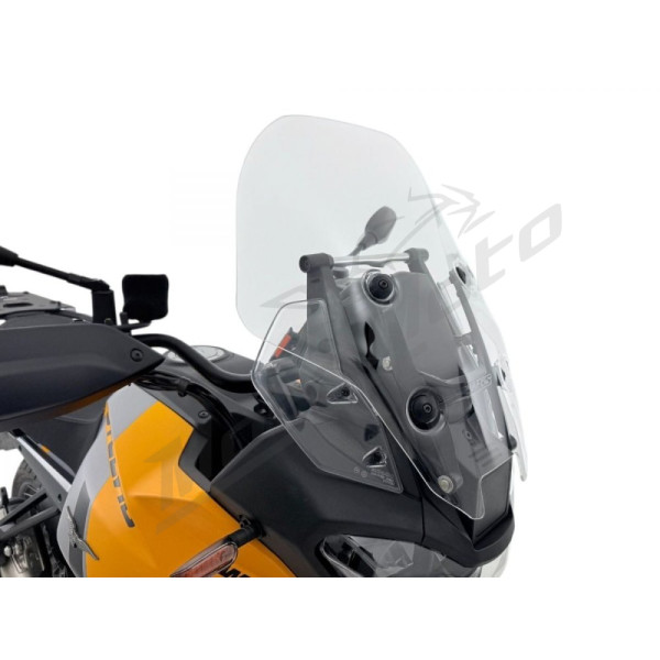 WRS Windscreen Caponord W/ Radar Clear Moto Guzzi Stelvio 1000 ABS 24-25