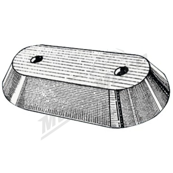 Osculati anode (zinc) Honda 8-50HP