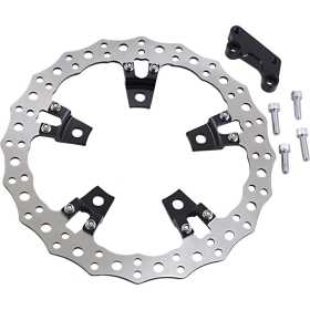 ARLEN NESS Jagged Floating Left Side Rotor Harley Davidson FLHR / FLHRXS / FLHTCU / FLHTCUTGSE 1690-1923cc 14-24