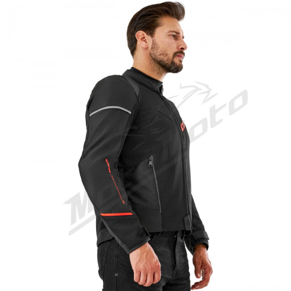SHIMA X-MESH 2.0 MEN Tekstilinė Striukė Juoda / Raudona