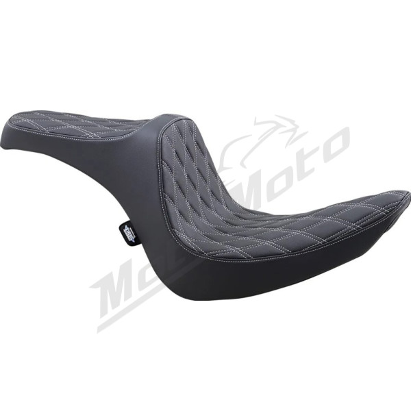 DRAG SPECIALTIES Predator III Sėdynė Harley Davidson FLSTF / FLSTFB / FLSTSE / FXST / FXSTB / FXSTBI / FXSTC / FXSTD / FXSTI / FXSTSI 1450-1800 06-17