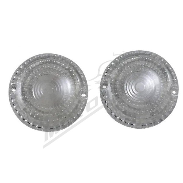 KURYAKYN Turn Signal Lenses Clear Yamaha XV / XVS / XVZ 650/1700 98-16