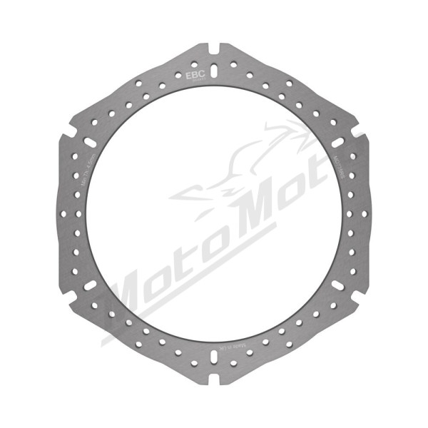 EBC Round Fixed Brake Rotor BUELL 1125-1190 02-15