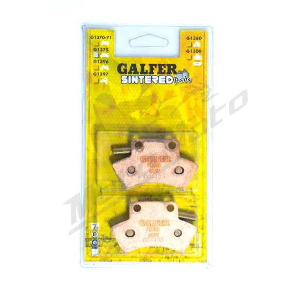 GALFER HH Sintered Brake Pads Polaris BIG BOSS / MAGNUM / SCRAMBLER / SPORT 250-500cc 89-99