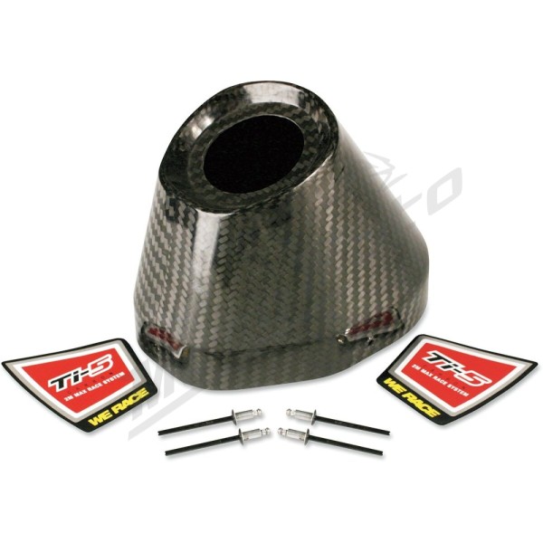 PRO CIRCUIT Ti-5 / Ti-6 End Cap Carbon Fiber Ø11.5x3.8cm