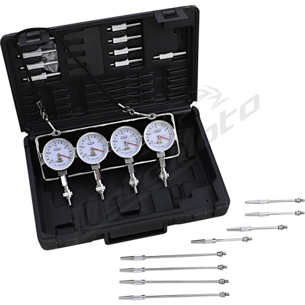 K&L SUPPLY Deluxe Vacuum Gauge Set
