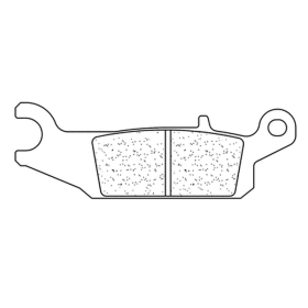 CL BRAKES 1194ATV1 stabdžių trinkelės YAMAHA YFM 550-700 07-16