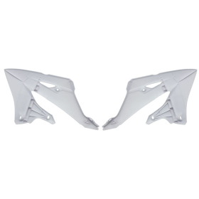 Radiator covers white CEMOTO YAMAHA YZ 125-250cc 2022-2023