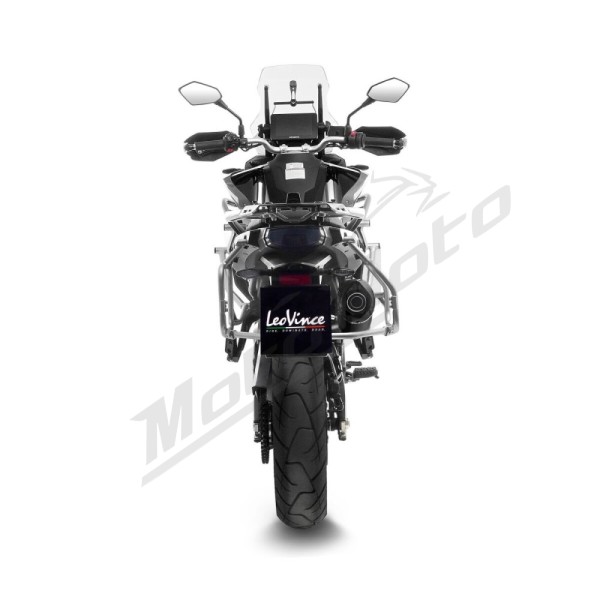 LEOVINCE LV One Evo Black Edition Slip-on Muffler KTM ADVENTURE 790-890 19-25/CF MOTO MT 800 22-25