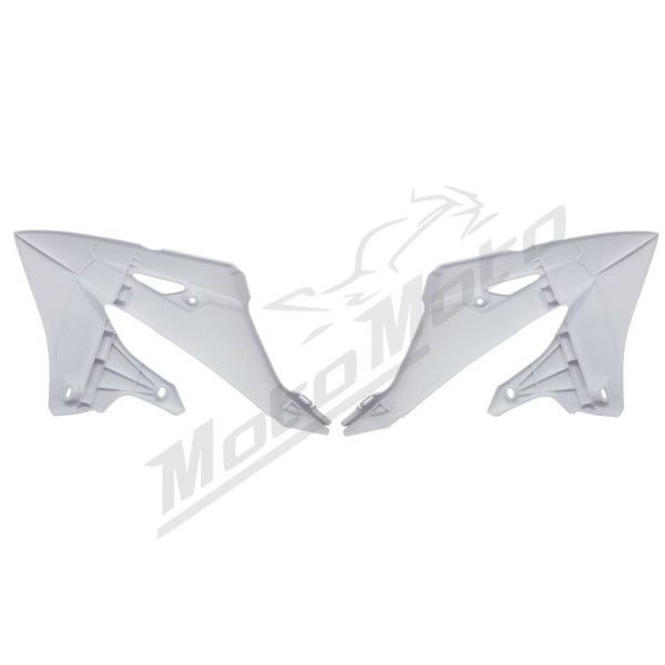 Radiator covers white CEMOTO YAMAHA YZ 125-250cc 2022-2023
