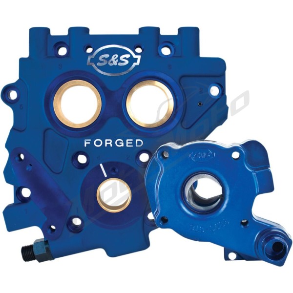 S&S CYCLE TC3 Oil Pump and Cam Support Plate Kit Harley Davidson FLD / FLHR / FLHRC 1450-1800cc 06-16