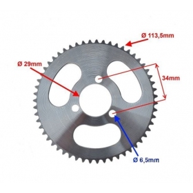 Mini moto / atv rear sprocket 25 Pitch