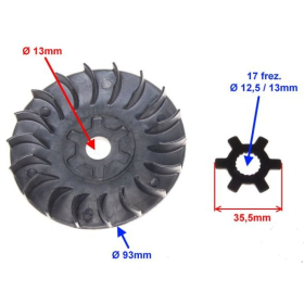 Maxtuned Variator Plate 50cc 2T