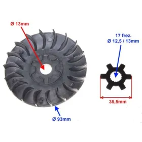 Maxtuned Variator Plate 50cc 2T
