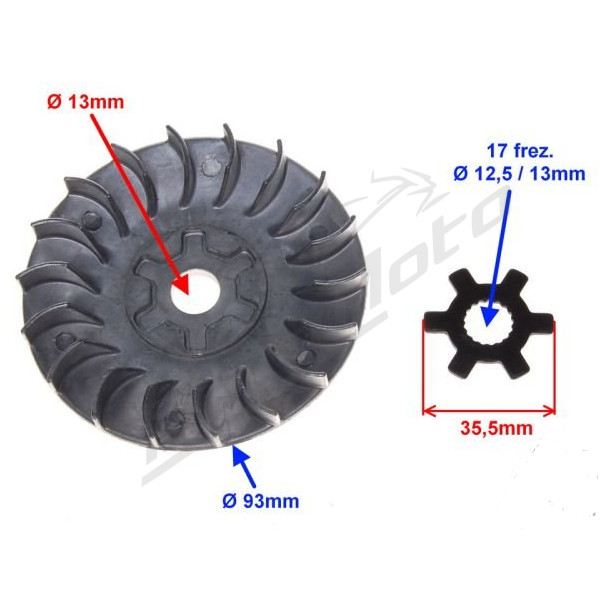 Maxtuned Variator Plate 50cc 2T