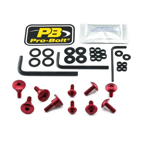 PRO BOLT Aliuminio apdailų varžtų rinkinys Kawasaki Z 800cc 13-16