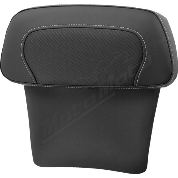 SADDLEMEN Roadsofa  Chopped Tour Pak Carbon Fiber Backrest Pad Harley Davidson FLH / FLHR / FLHX / FLTRX / FLTRXS 1690-1977 14-25