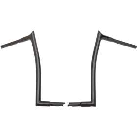 FAT BAGGERS INC. Pointed Top Handlebar Black 89x40.5cm Harley Davidson FLD / FLHR / FLRT / FXDB / FXDL / FXST 1340-1800 85-18