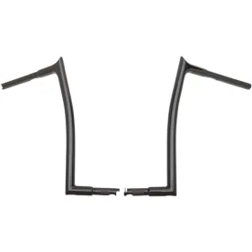 FAT BAGGERS INC. Pointed Top Handlebar Black 89x40.5cm Harley Davidson FLD / FLHR / FLRT / FXDB / FXDL / FXST 1340-1800 85-18