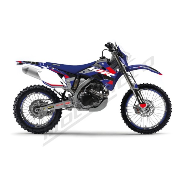 BLACKBIRD RACING Dream 5 grafikų komplektas Yamaha WR 250-450cc 07-14