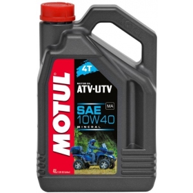 Alyva MOTUL ATV-UTV 10W40 Mineralinė - 4T - 4L