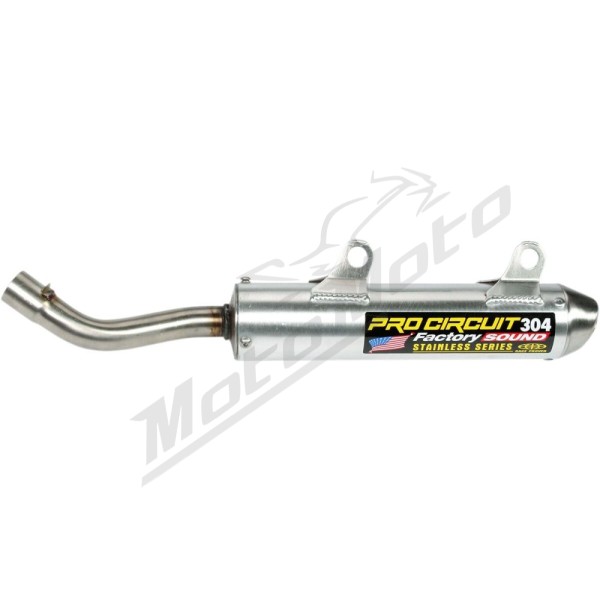 PRO CIRCUIT 304 Silencer Stainless Steel/Aluminum Yamaha YZ 250 1998