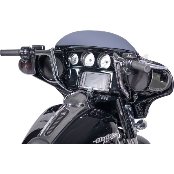 FAT BAGGERS INC. 1-1/4" EZ Install Pointed Top Handlebar Chrome 32mm 91,5cm (30,5cm)
