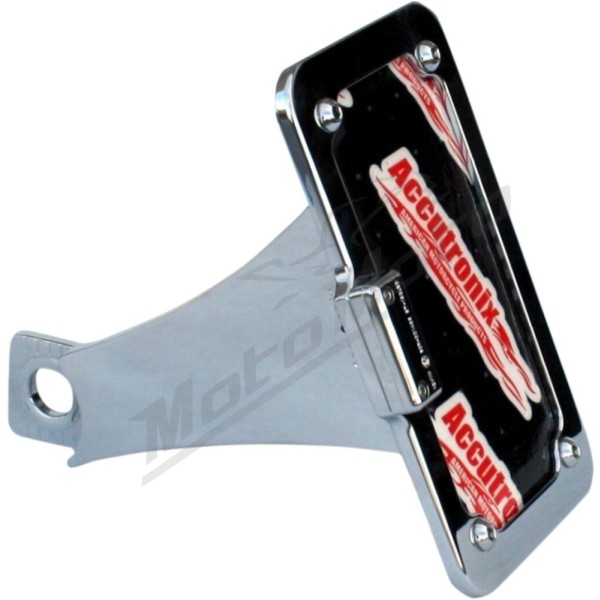 ACCUTRONIX šoninis valstybinio numerio laikiklis 19x11,5cm Indian Scout 60-69 15-22