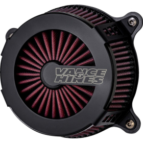 VANCE & HINES VO2 Cage Fighter Air Intake Kit Harley Davidson FLD / FLHR / FLSTF / FXDB / FXST / FXSTS 1340-1800 96-17 