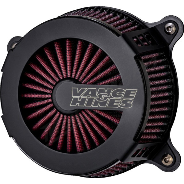 VANCE & HINES VO2 Cage Fighter Air Intake Kit Harley Davidson FLD / FLHR / FLSTF / FXDB / FXST / FXSTS 1340-1800 96-17 