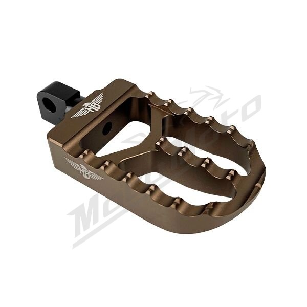 HEINZ BIKES MX V2 Rear Foot Pegs Harley Davidson FLDE / FLSL / FXBB / FXLR / FXST 1750/1923 18-25