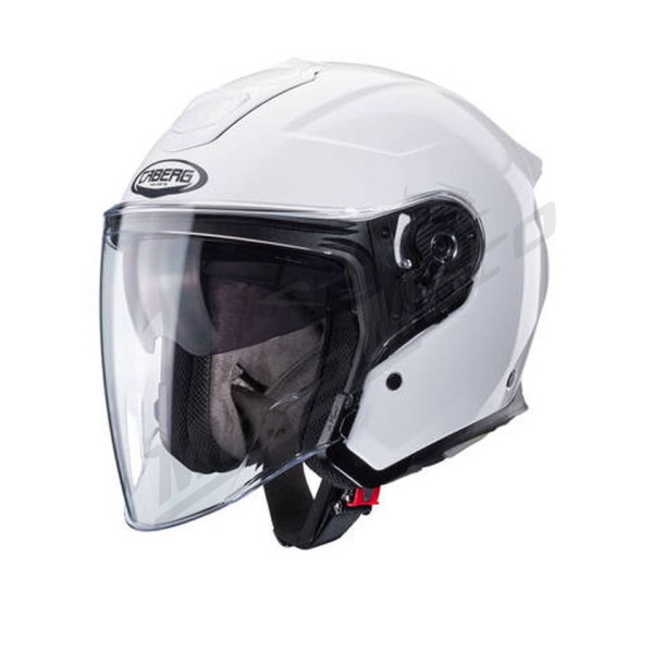 Open Jet Helmet Caberg Flyon II White Gloss