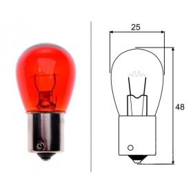 Light bulbs 6V 21W BA15S RED / 10pcs