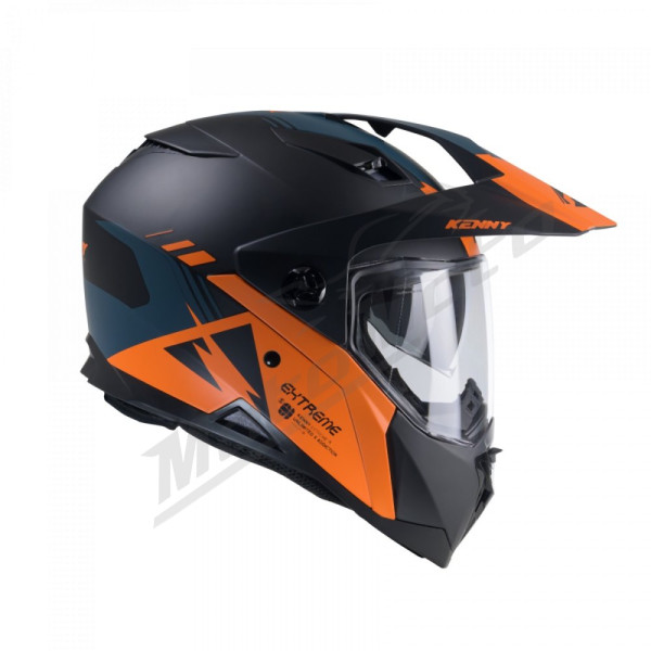 Kenny racing dual adventure helmet model extreme graphic