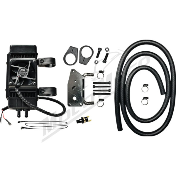 JAGG OIL COOLERS – OIL COOLER KIT WITH FAN FOR YAMAHA XV 1600-1900cc 99-17