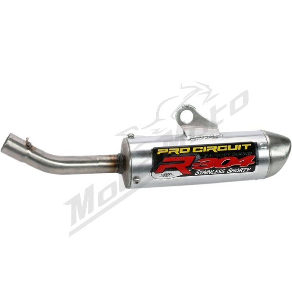 PRO CIRCUIT R-304 Silencer Stainless Steel/Aluminum Honda CR 125R 02-07