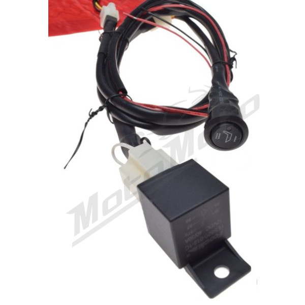 Universal electric seat heating kit.