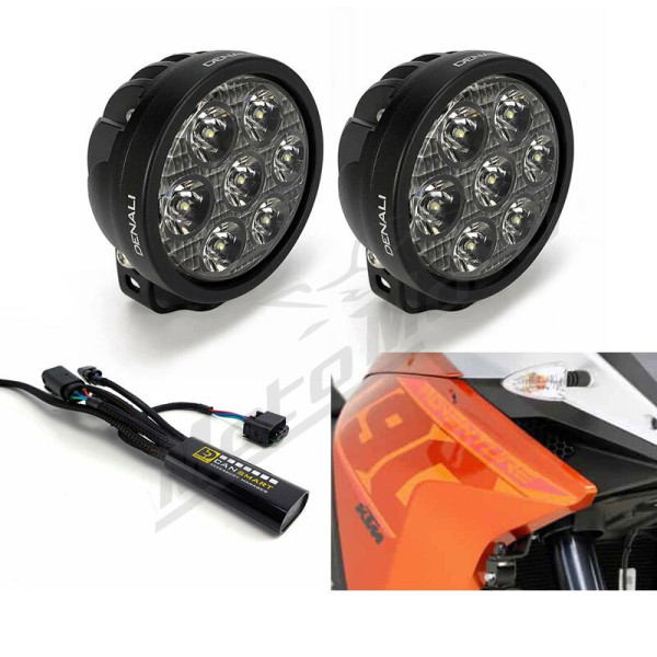 DENALI CANsmart D7 Additional lights kit KTM Adventure 1050-1190 13-16
