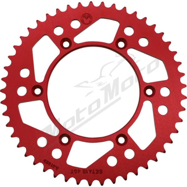 MOOSE OFFROAD HARD-PARTS Rear Aluminum Sprocket 49T Beta RR / RS 250-498cc 13-18
