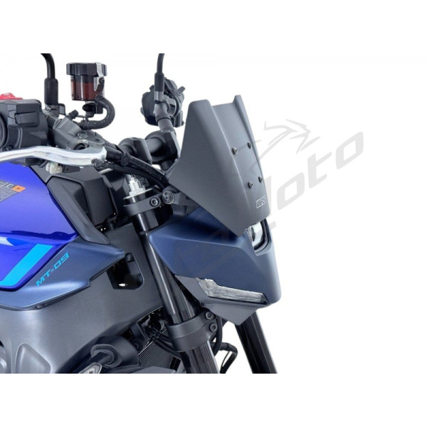 WRS Sport Priekinis stiklas Juodas Matinis Yamaha MT-09 900cc 24-25