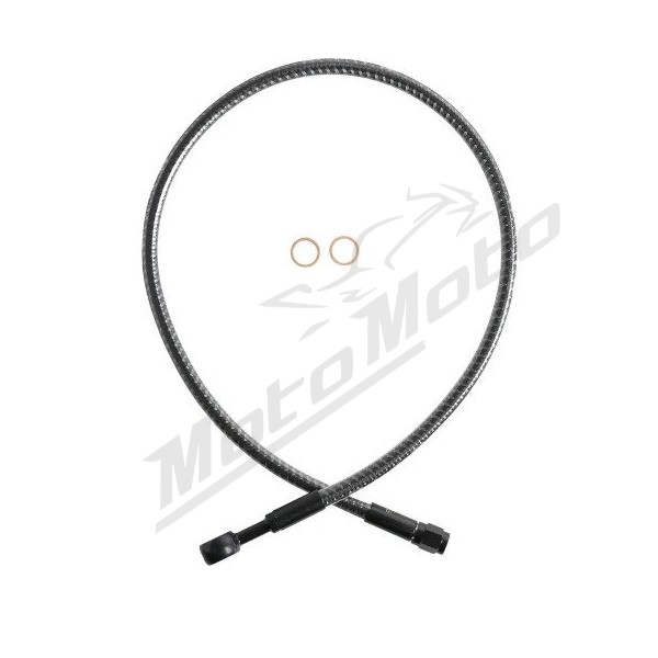 MAGNUM SHIELDING Designer Series Ø10mm Viršutinė stabdžių žarnelė ABS 63.5cm .180°