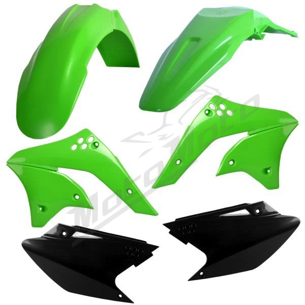 CE MOTO Plastics set Kawasaki KX 250 06-08
