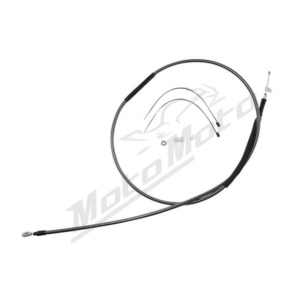 MAGNUM SHIELDING Polished Karbon Fiber Clutch Cable Harley Davidson FLD / FLSTC / FLSTN / FXDB / FXDL / FXSTC / FXS 1450/1690 06-17 195cm
