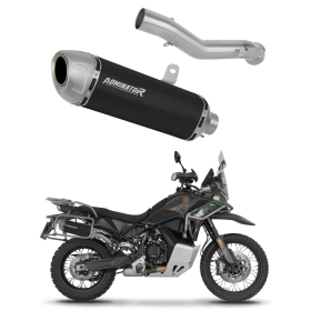 Dominator Exhaust Silencer Muffler S6 BLACK + dB killer CF MOTO 1000 MT-X 2026