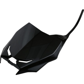 UFO Front Number Plate Suzuki RM-Z 250-450cc 18-> Black