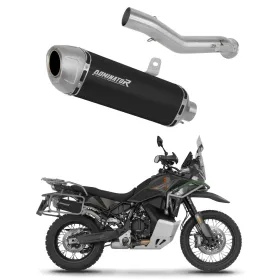 Dominator Exhaust Silencer Muffler S6 BLACK + dB killer CF MOTO 1000 MT-X 2026