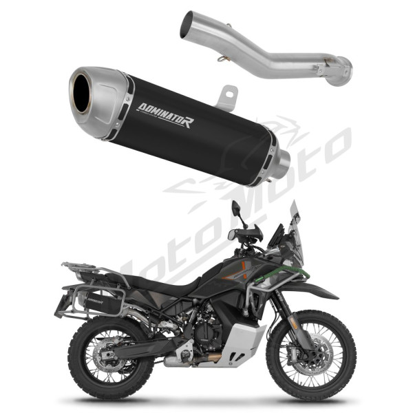 Dominator Išmetimo Bakelis S6 BLACK + dB killer CF MOTO 1000 MT-X 2026