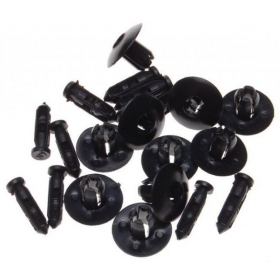 Plastic rivet clips M8 10pcs