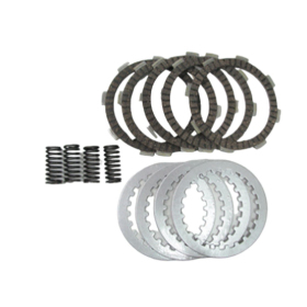 Psychic clutch discs, spacers and springs set (drc91) Honda XR 200 80-02